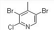2-氯-3,5-二溴-4-甲基吡啶 1000017-92-4