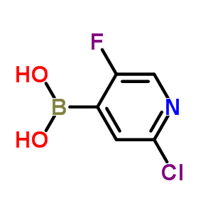 2-氯-5-氟吡啶-4-硼酸 951677-47-7
